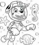 Patrol Paw Tracker Coloring Pages Getcolorings sketch template
