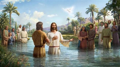 baptism  jesus bible story