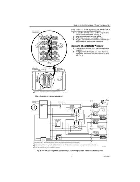 thd honeywell thermostat wiring diagram  heat pump