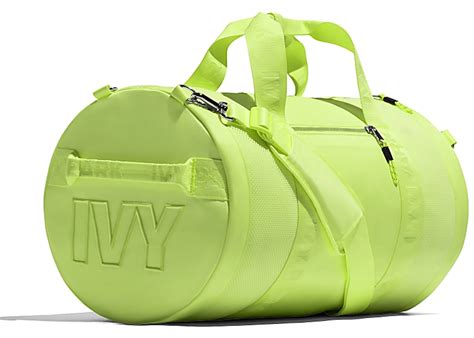 Adidas Ivy Park Logo Duffel Bag Hi Res Yellow Fw20