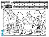 Ralph Coloring Wreck Pages Hellokids Color Disney Designlooter Print Online sketch template