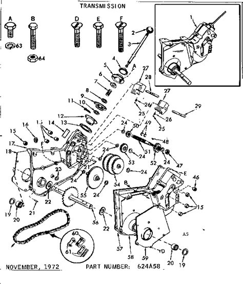 replacement parts diagram parts list  model  craftsman parts tiller parts