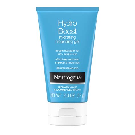 neutrogena hydro boost hydrating hyaluronic acid cleansing gel  oz