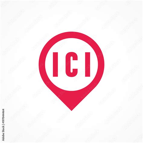 icone ici stock vector adobe stock