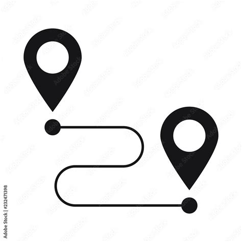 path icon  road route track symbol weve moved moving office