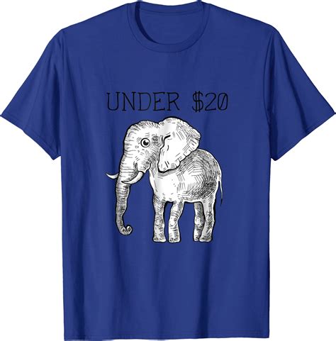 White Elephant T Under 20 T Shirt Clothing