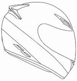 Casco Casque Motorbike Motociclo Motos Casca Nand Logic Printmania Vectorstock Coloriages sketch template