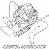 Spiderman Wonderful sketch template