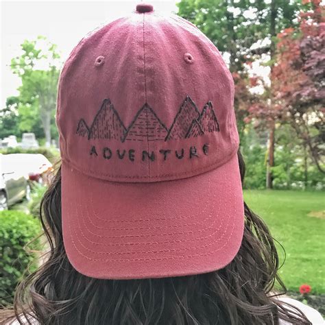 outdoors baseball cap women s adventure hat hand embroidery