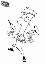 Ferb Phineas Coloring Pages Check Their sketch template