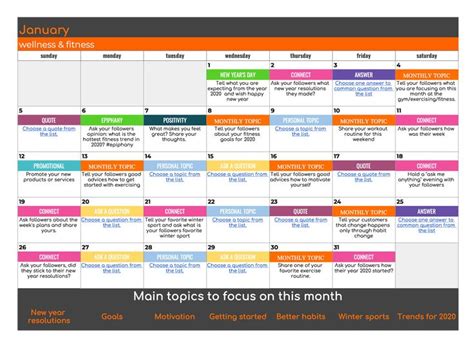 social media calendar social media calendar template social media