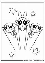 Powerpuff Coloring Iheartcraftythings sketch template