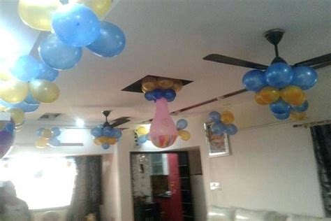 easy balloon decoration ideas  birthday party  home