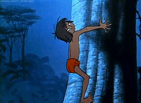 jungle book mowgli disney gif find  gifer