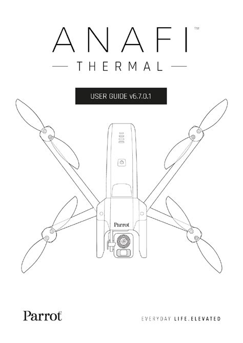 manual parrot anafi thermal navod  stranek