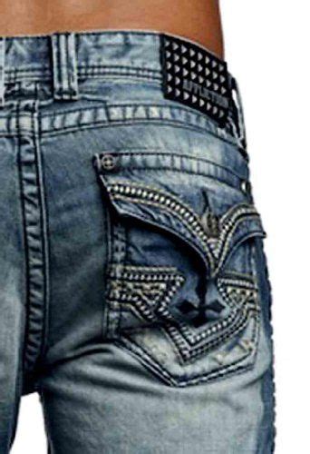 affliction men jeans blake treker cross flap back pocket relaxled straight leg in empire wash