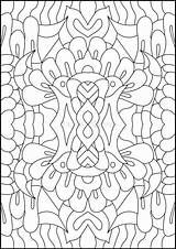 Coloring Pages Pattern Patterns sketch template