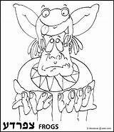 Passover Coloring Bread Pages Unleavened Plagues Feast Aish sketch template