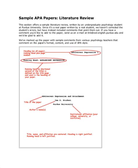 literature review  research paper