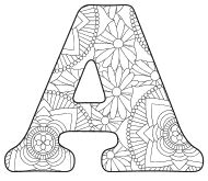 abc coloring pages  alphabet letter colouring sheets diy