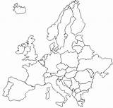 Europe Map Blank Eastern Maps Print Color Large Countries sketch template