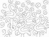 Coloring Flamingo Pages Leadership Adult Flamingos Folk Wee August Views Posted Getdrawings Getcolorings sketch template