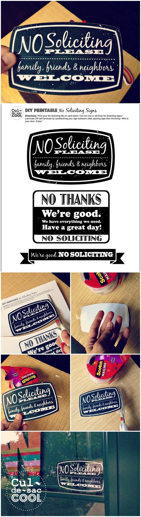soliciting sign  printable  soliciting signs