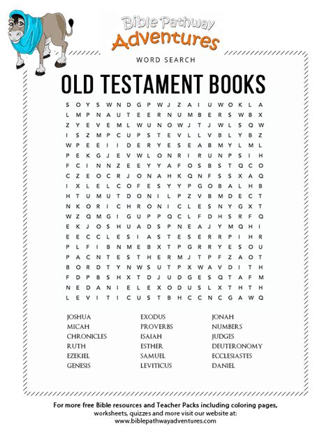 bible word search activity book  testament books bible