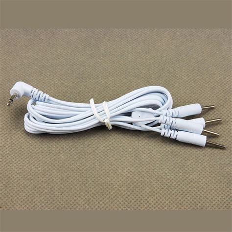 4 Heads For Electric Shock Sex Masturbation Toy Wire Electrical