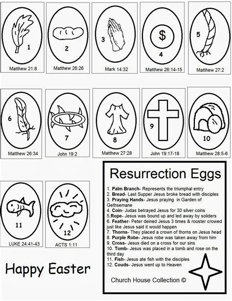 church house collection blog easter resurrection eggs craft