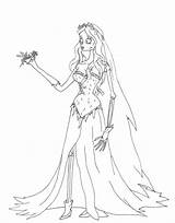 Bride Corpse Coloring Pages Emily Halloween Colouring Burton Tim Christmas Imgarcade Print sketch template