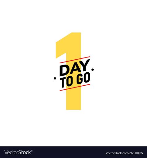 day    countdown icon  day  sale vector image