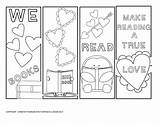 Bookmarks Color Bookmark Printable Valentine Coloring Pages Print Valentines Kids Template Christian Thepurposefulmom Colouring Templates Craft Mom Blank Sheets Handmade sketch template