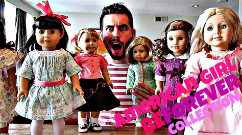 my american girl historical doll collection youtube
