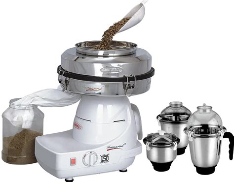 buy cookwell instagrind  mixer grinder flour mill   jars white    prices