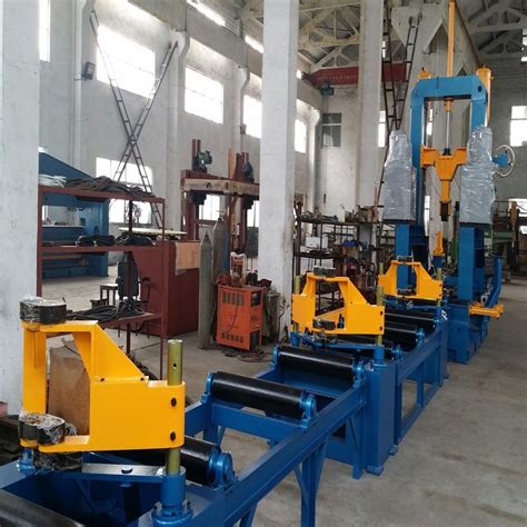 supply automatic assembly welding straightening steel structure  beam
