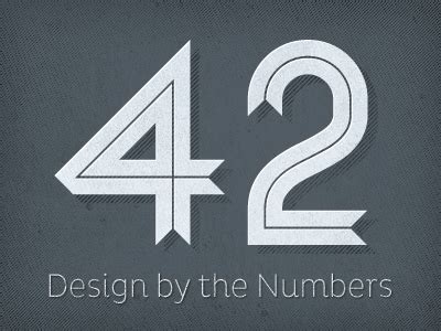 design   numbers  sacha greif  dribbble
