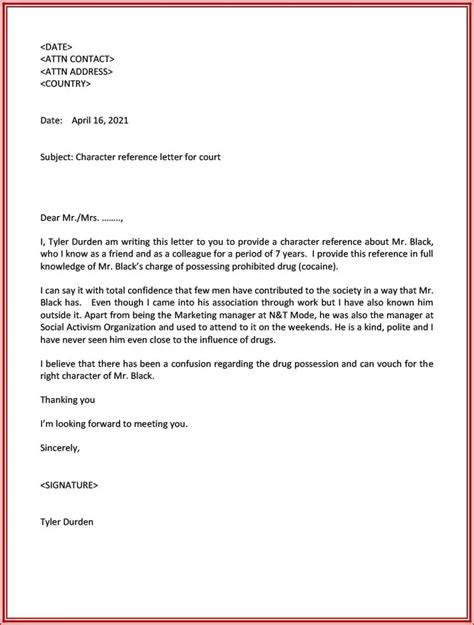 character reference letter examples realia project