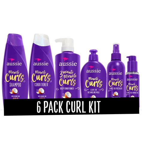 buy aussie miracle curls collection shampoo conditioner deep