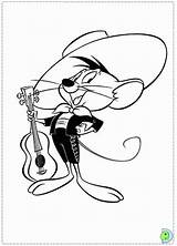 Speedy Gonzales Coloring Pages Looney Tunes Cartoon Gonzalez Print Inking Colouring Para Colorir Dinokids Leghorn Foghorn Tumblr Popular Jelly Close sketch template