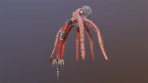 dr archibald kraken  model  dedalostudio da sketchfab