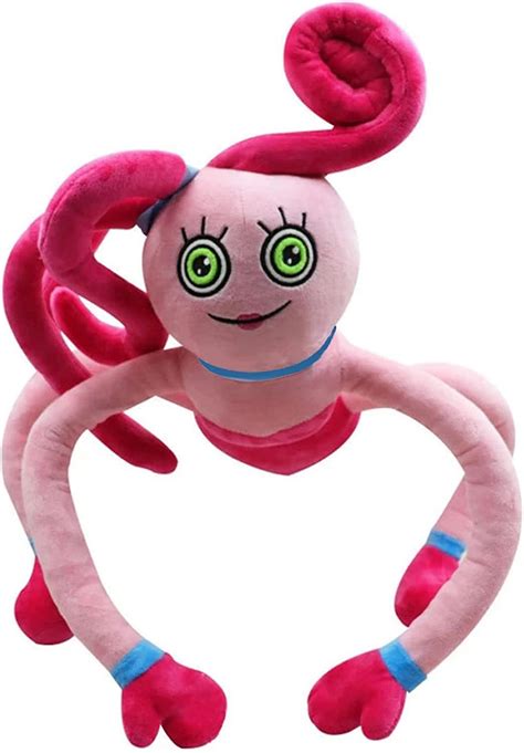 dww mommy long legs poppy playtime huggy peluche rose 43cm kissy missy