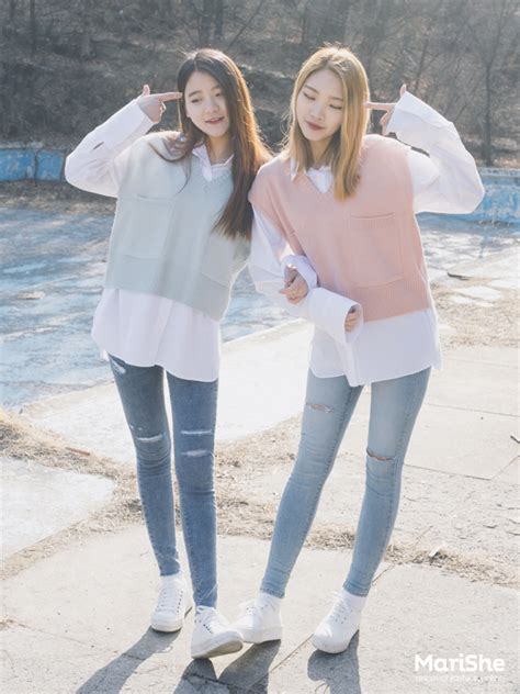 korean twin  fashion official korean fashion