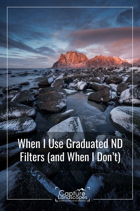graduated  filters  landscape photography