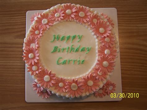Edee S Custom Cakes Daisy Birthday Cake