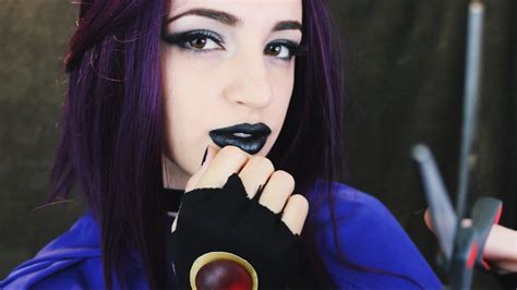 [asmr] raven cuts brushes and styles your hair teen titans roleplay