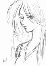 Girl Drawing Broken Sketch Heart Sad Depressed Depression Drawings Girls Getdrawings Boy Alone Fear sketch template
