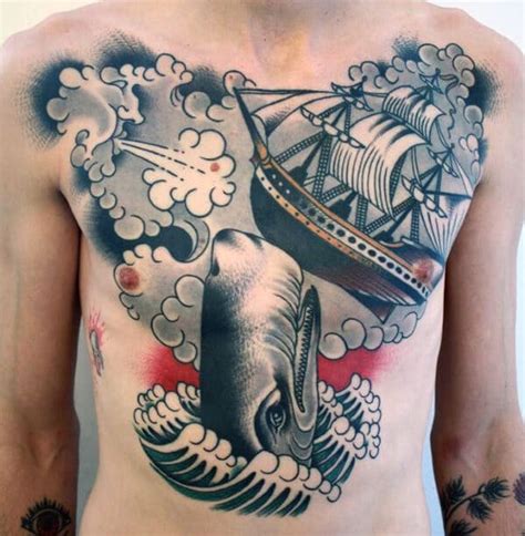 top 40 best chest tattoos for men