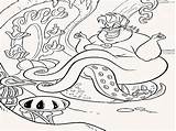 Coloring Pages Mermaid Little Ursula Clipart Library Comments sketch template