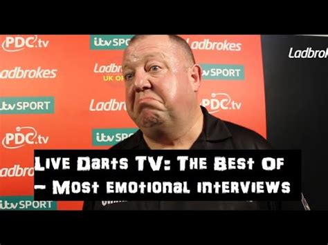 darts tv   raw  emotional darts interviews youtube